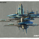 Illustration for article titled An Orbital City Converts Solar Energy Into Decadence
